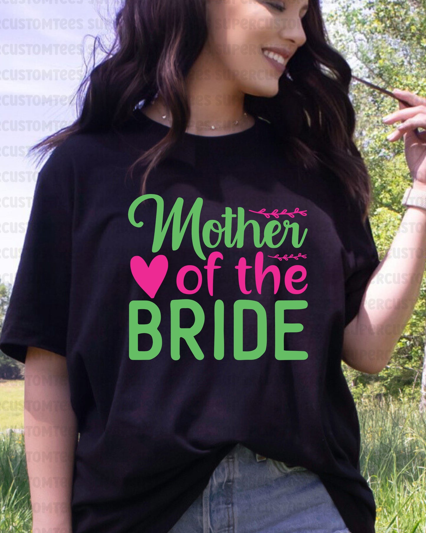 Mother of The Bride Party DTF Transfer