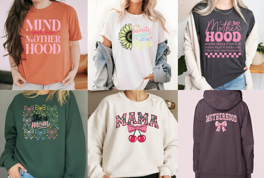 Motherhood DTF Transfers Ready to Press