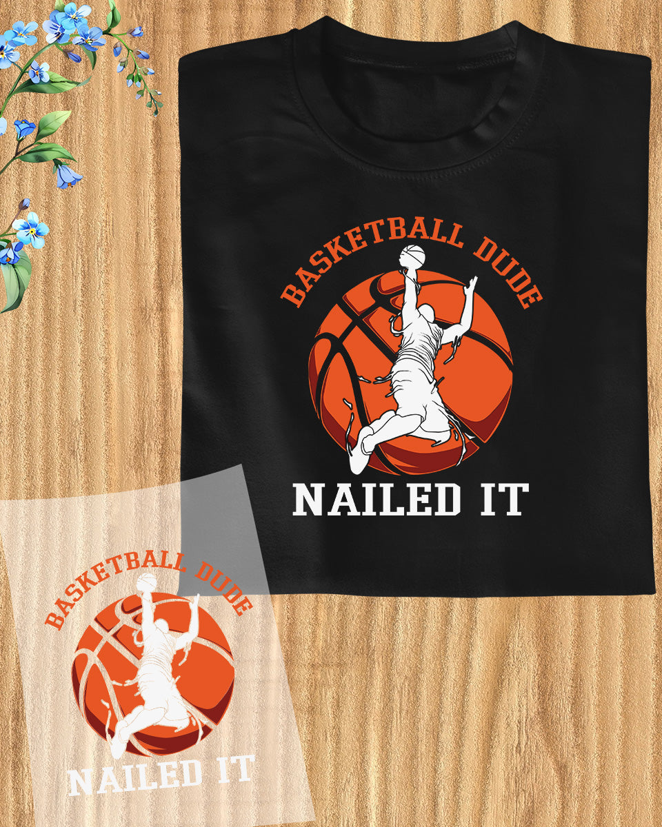 Basketball Dude DTF Transfer Film