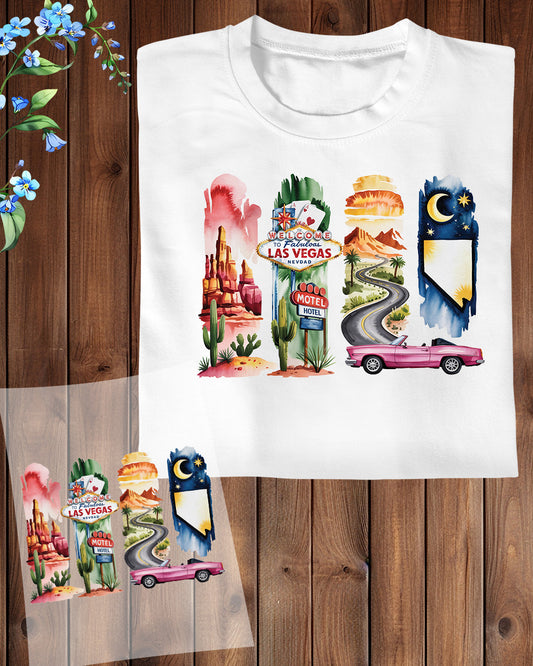 Nevada DTF Transfer Ready to Press