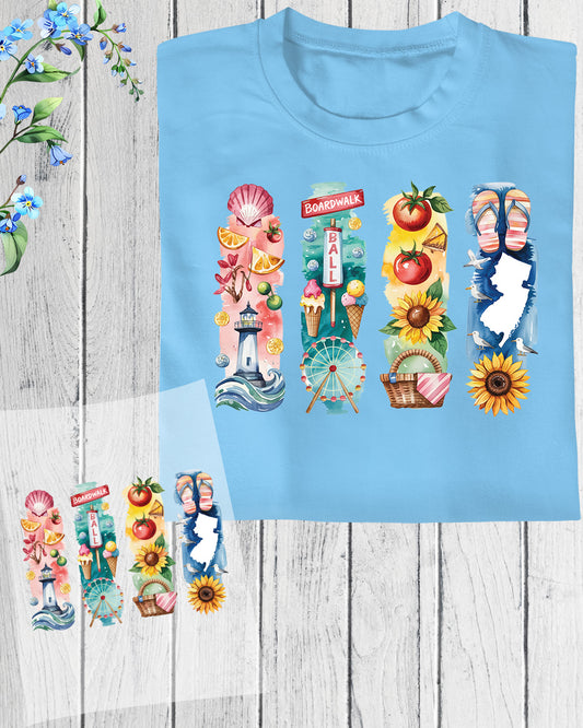 New Jersey DTF Transfer Ready to Press