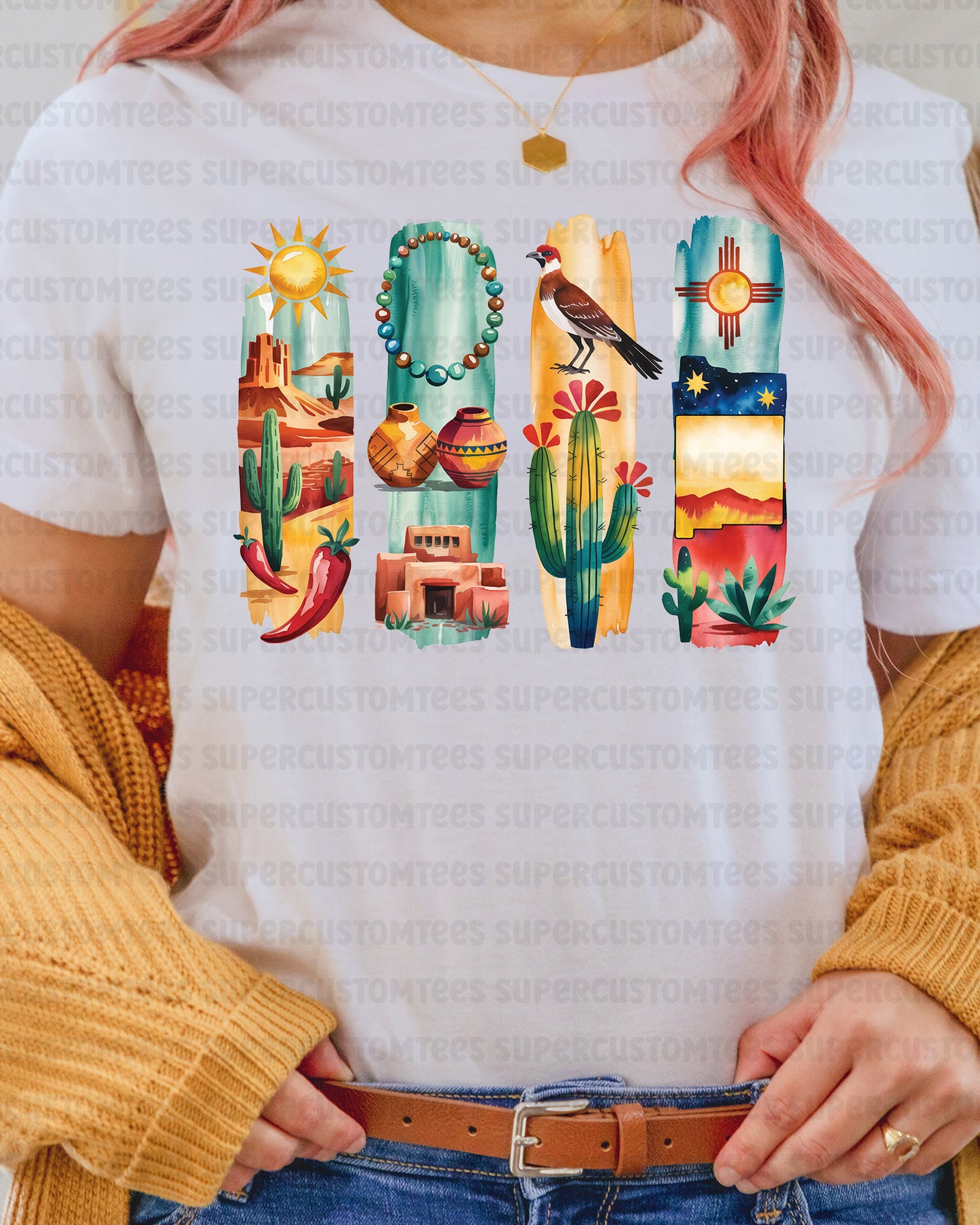 New Mexico DTF Transfer Ready to Press