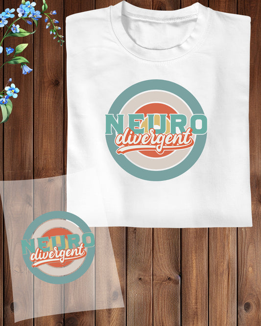 Neuro Divergent DTF Transfer Film