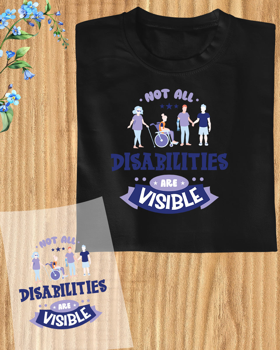 Disability Awareness DTF Transfer Film