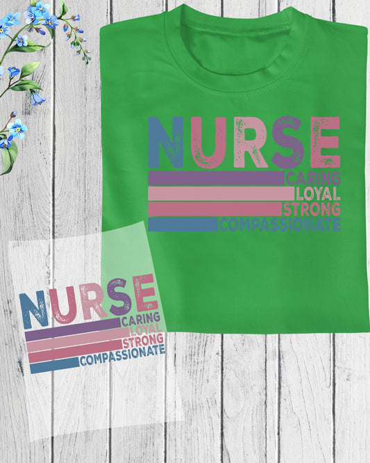 Nurse DTF Transfer Ready to Press