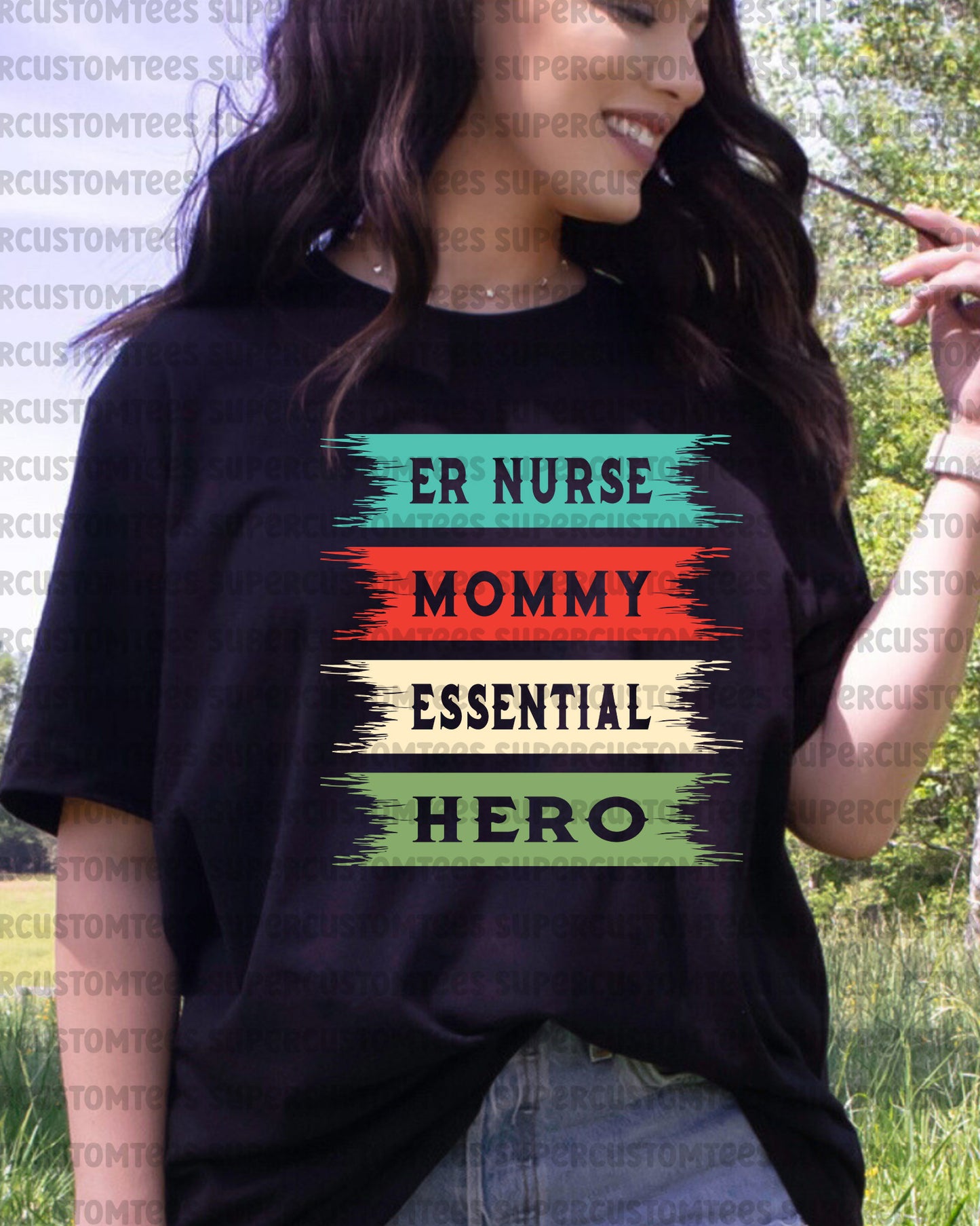 Nurse Mommy Heat Transfer for Shirts