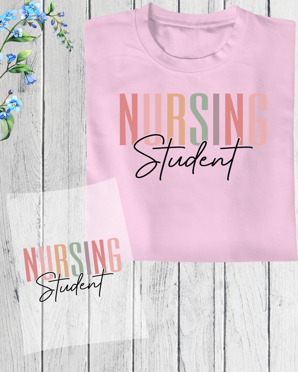 Nursing Student DTF Transfer FILM