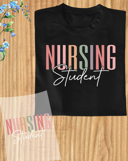 Nursing Student Heat Transfer for Shirts