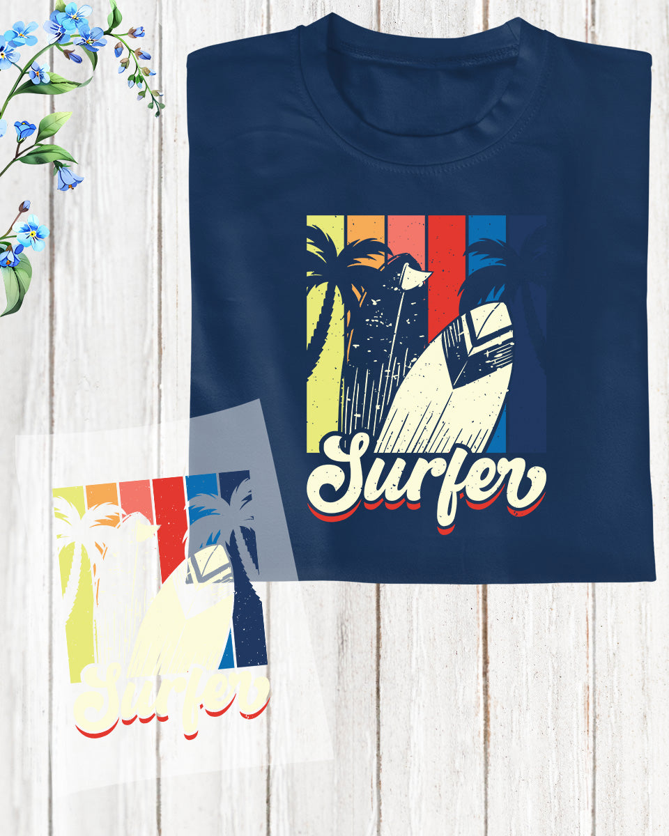 Surfer Trendy DTF Transfer Sheets