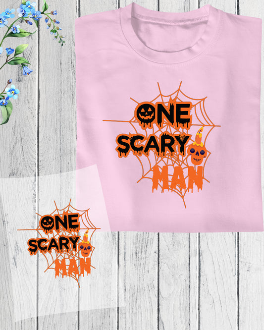 One Scary Man DTF Transfer Film
