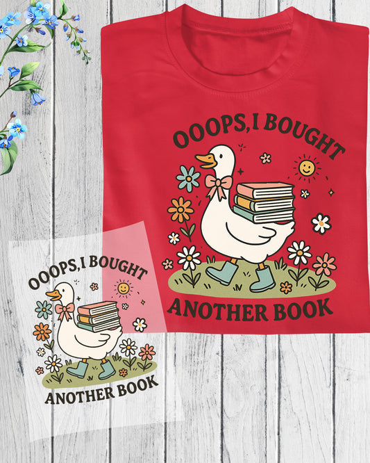 Oops I Bought Another Book Heat Transfer for Shirt