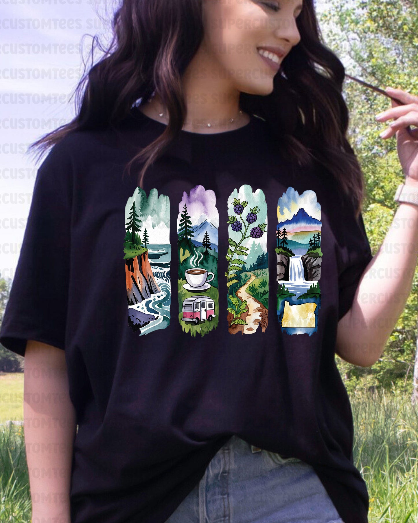 Oregon DTF Transfer Ready to Press