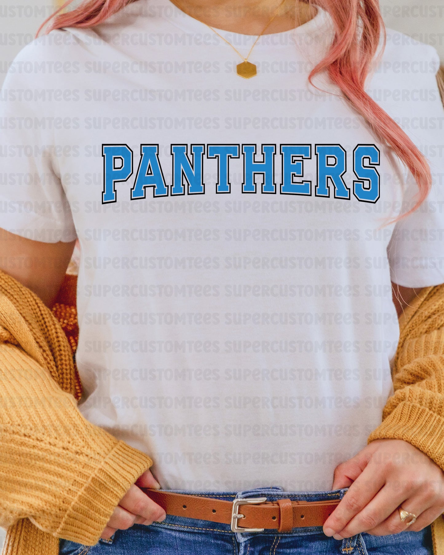 Panthers DTF Transfer Ready to Press