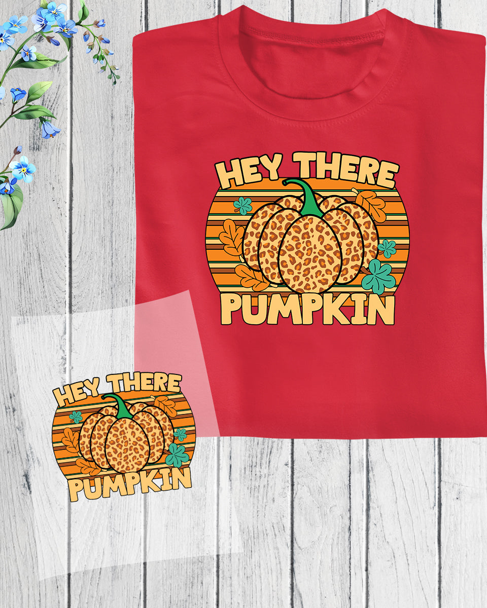 Cute Fall Pumpkins DTF Transfer Film