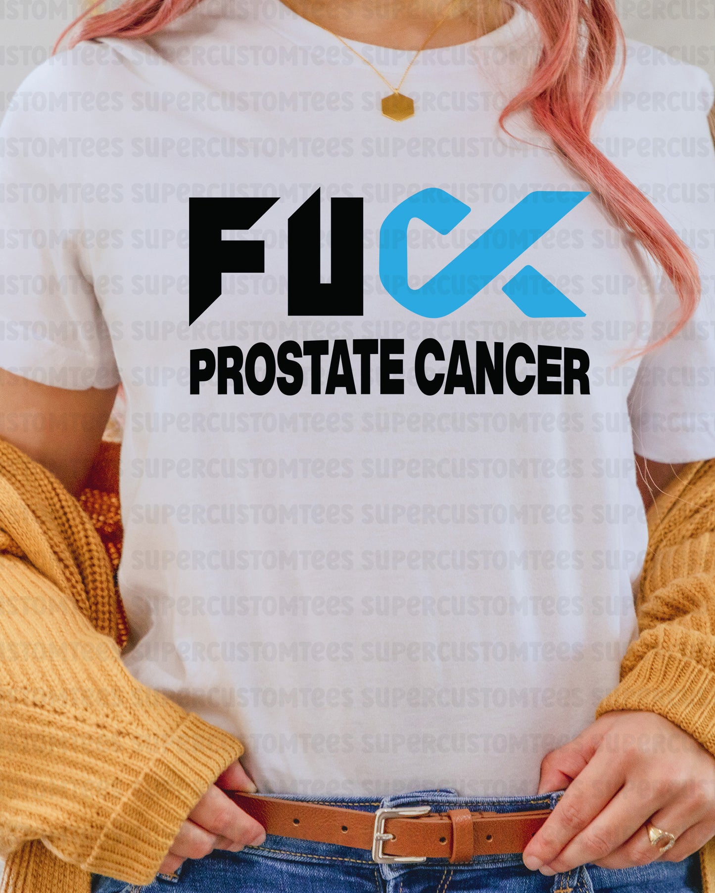 Prostate Cancer Awareness Heat Transfer for Shirt