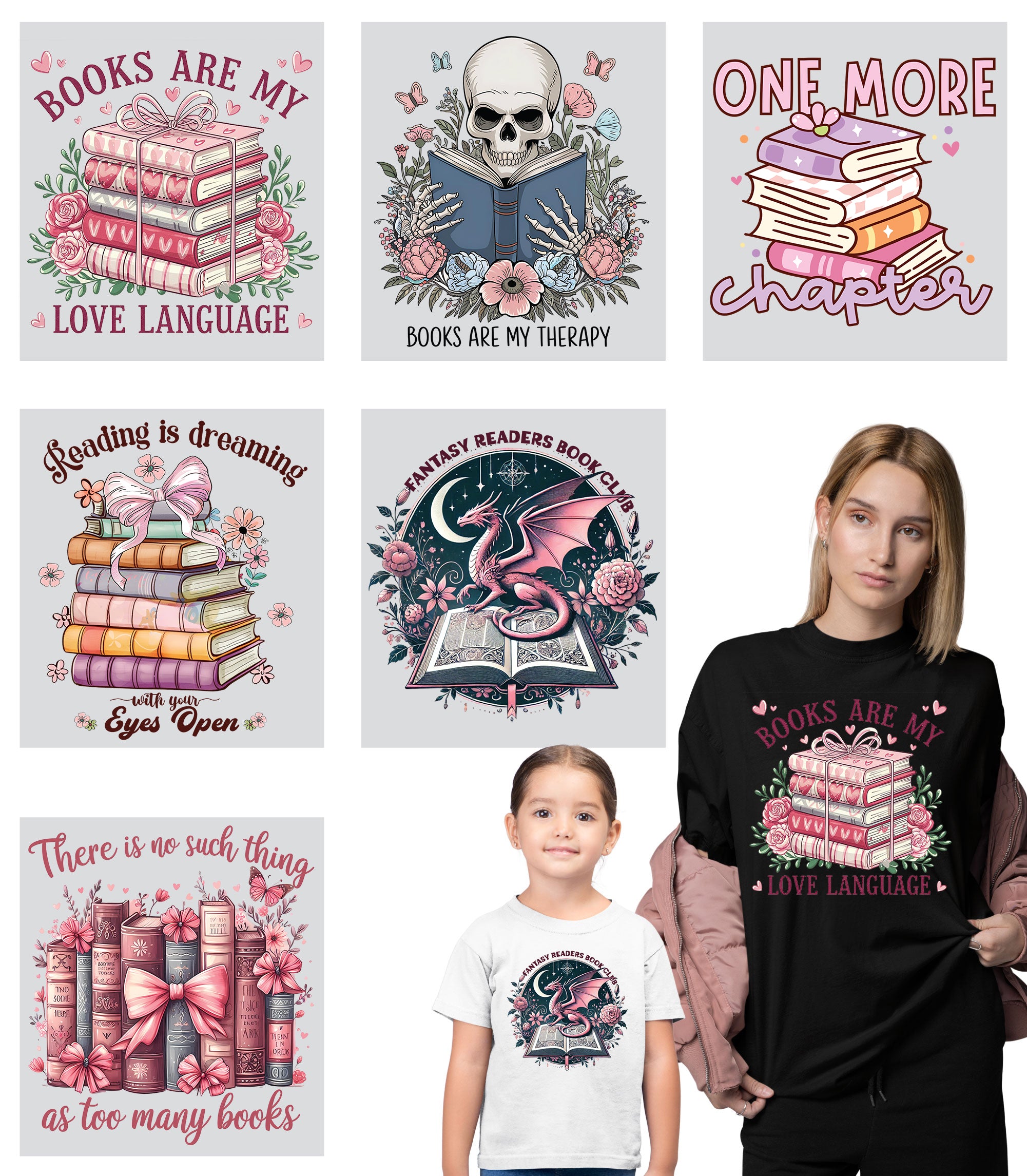 Reading DTF Transfers Ready to Press