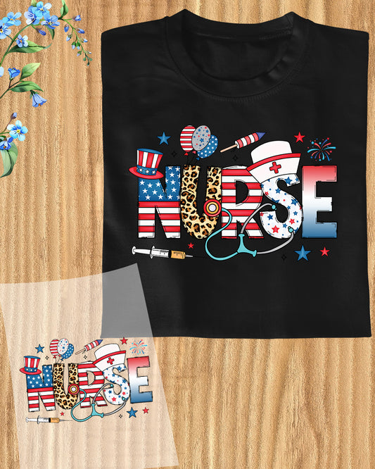 Retro Nurse Coquette DTF Transfer Ready to Press