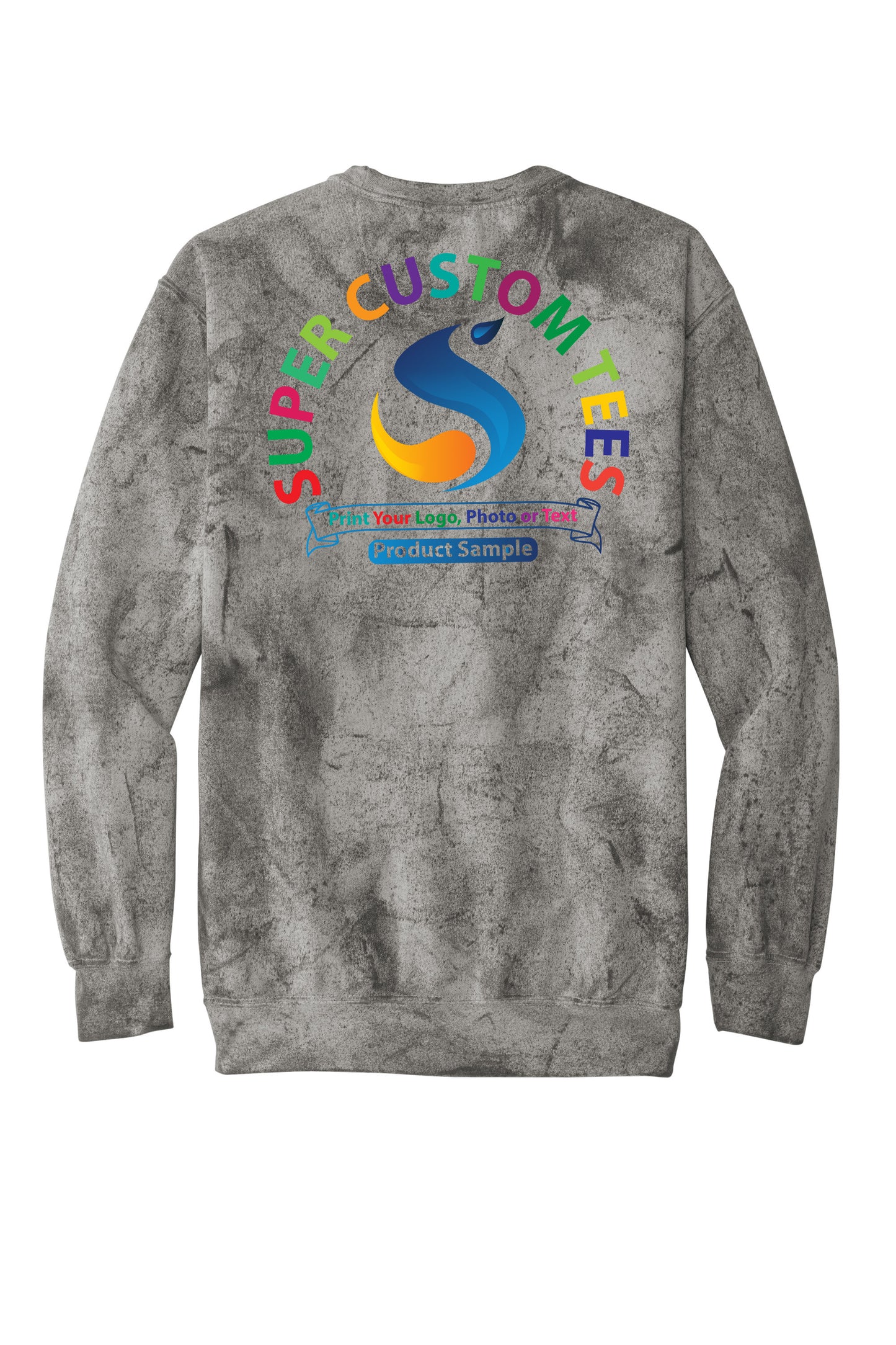Comfort Colors CC1545 - Unisex Color Blast Crewneck Sweatshirt