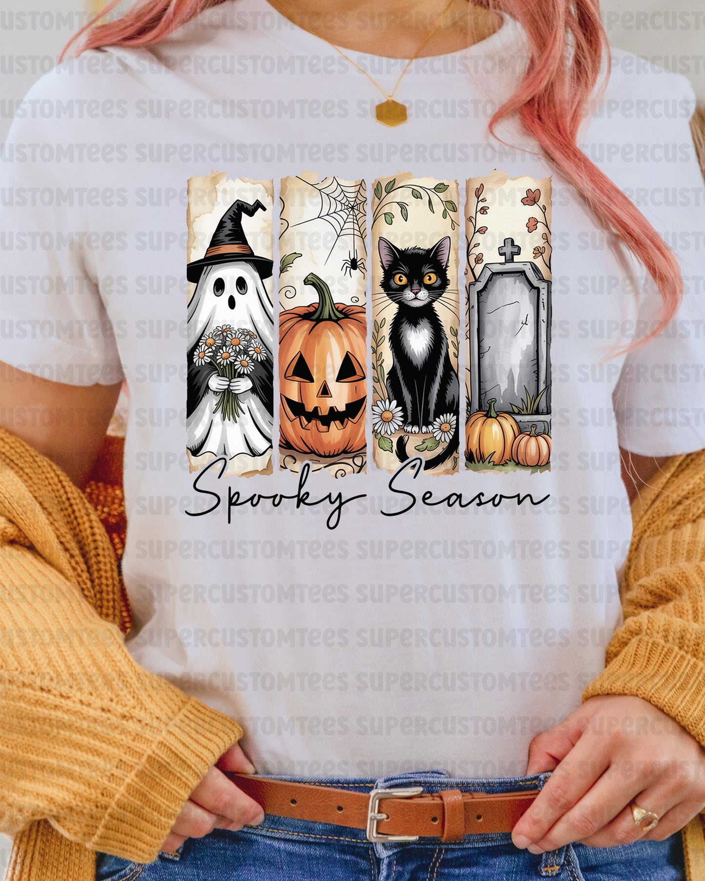 Spooky Season DTF Transfer Ready to Press