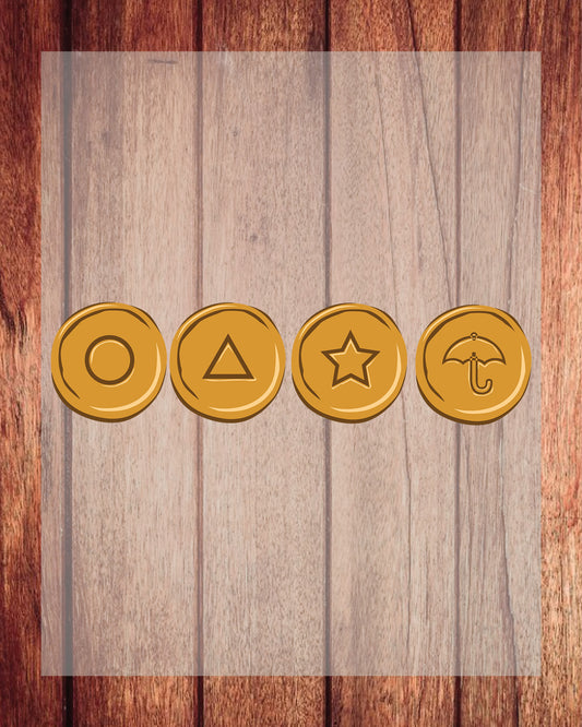 Squid Game Cookie DTF Transfers Ready To Press