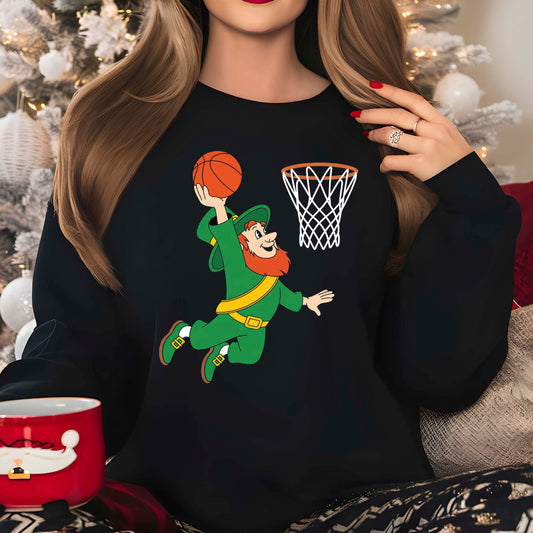 St Patrick’s Day Basketball DTF Transfer Ready to Press