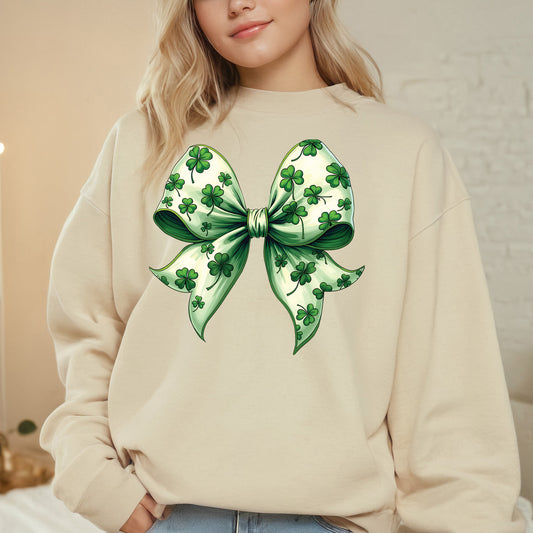 St Patrick's Day Bow Shirt