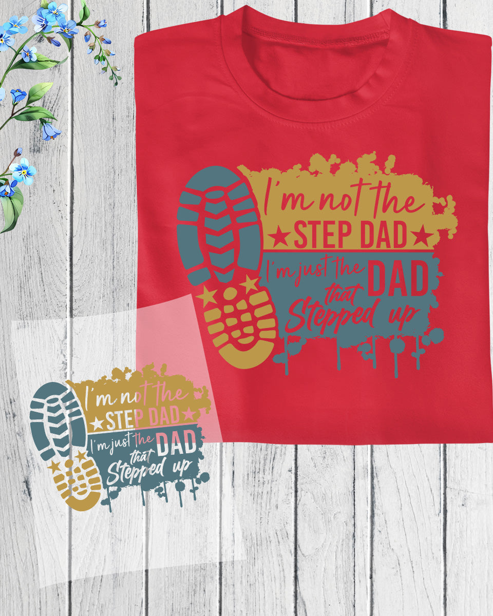 Step Dad DTF Transfer