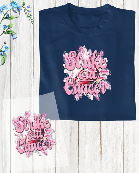 Strike Out Cancer DTF Transfer Film
