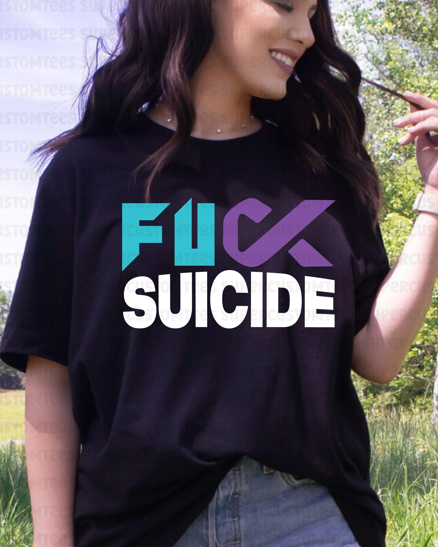 Suicide Awareness Heat Transfer for Shirt