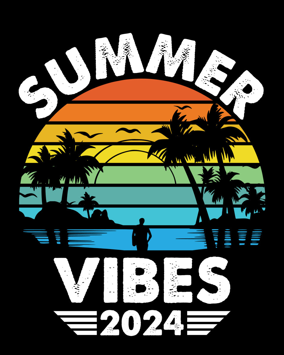 Summer Vibes 2024 DTF Transfer