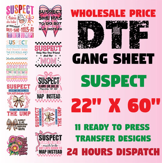 Suspect Premade Gang Sheet