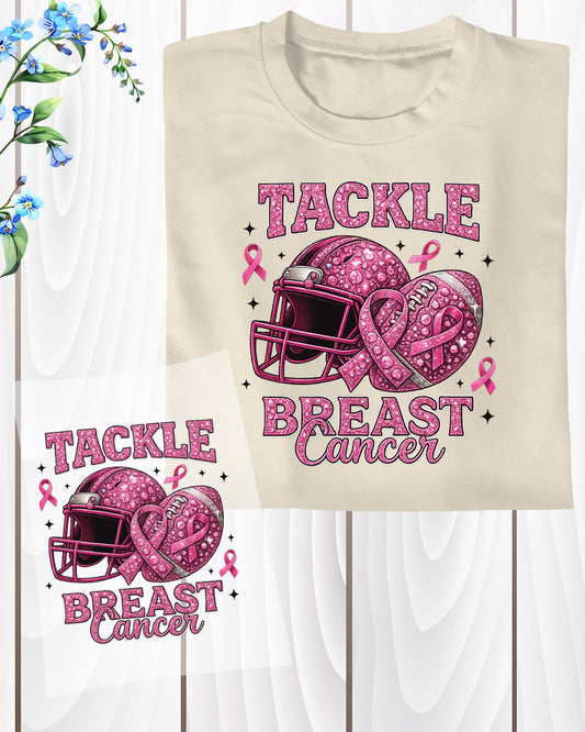 Tackle Breast Cancer DTF Transfer
