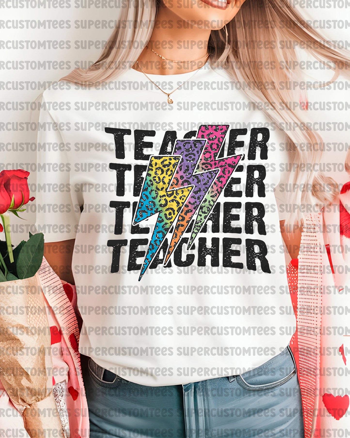 Teacher Appreciation Gifts Heat Transfer for Shirts
