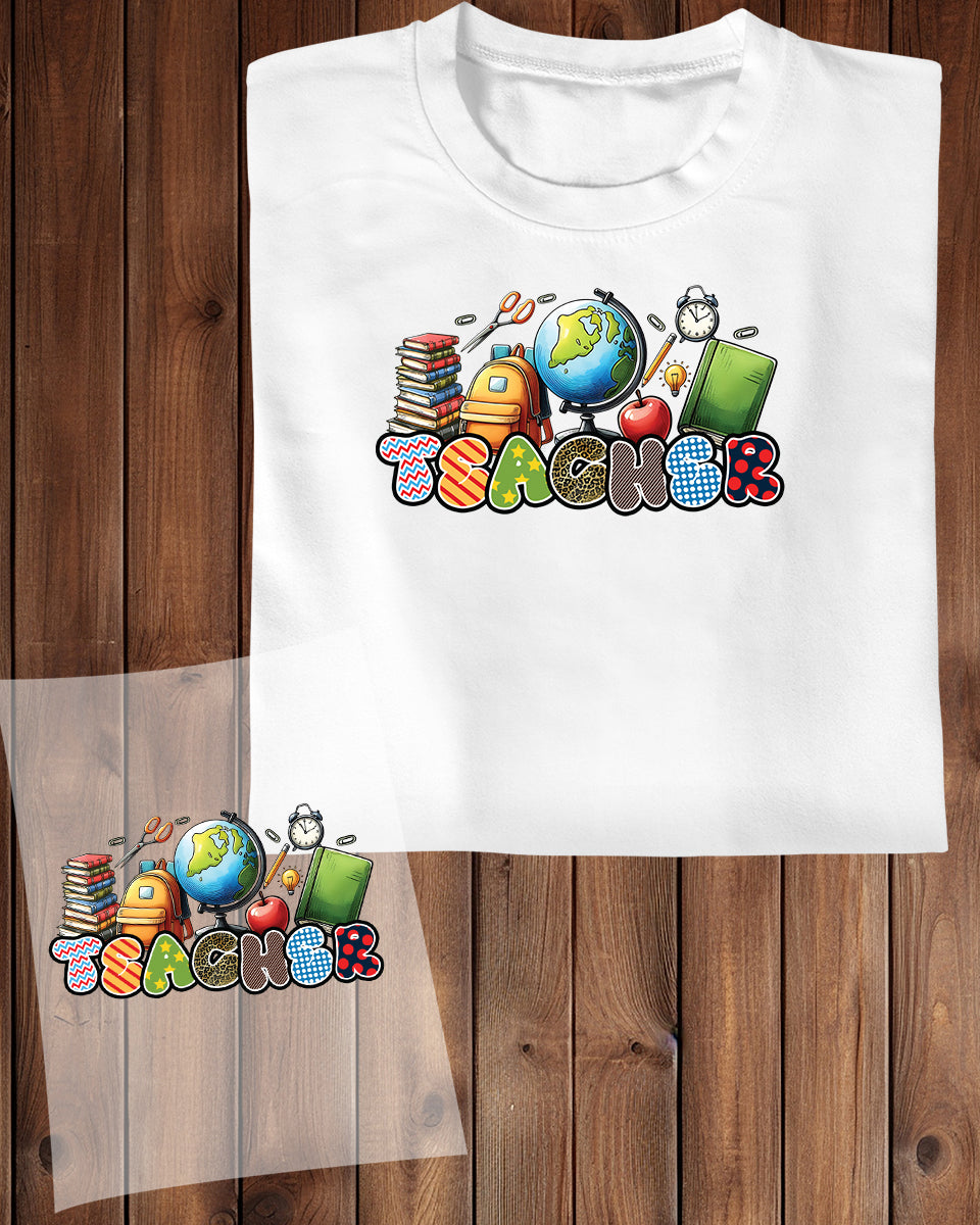 Teachers DTF Transfer Film