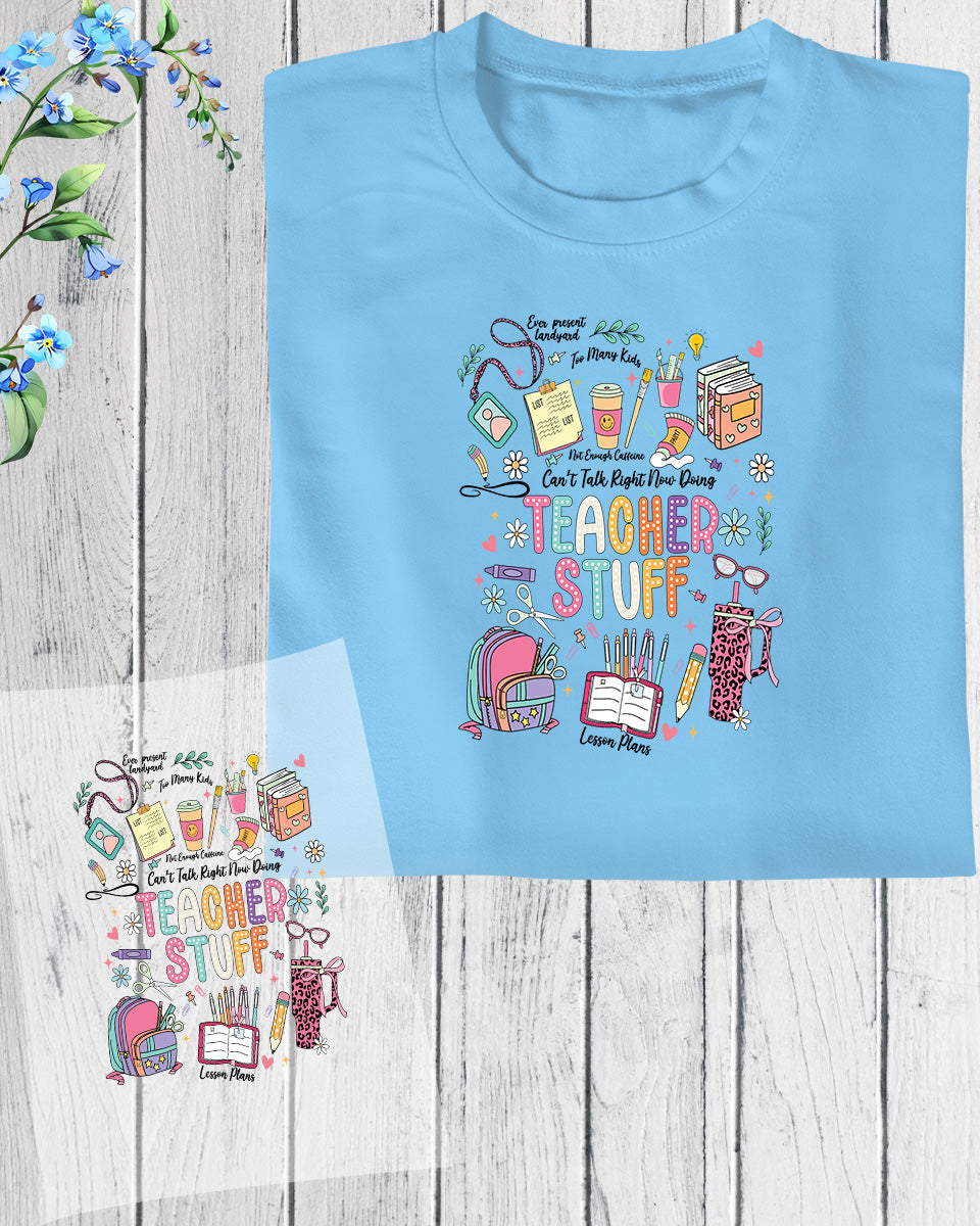 Teacher Stuff DTF Transfer Film