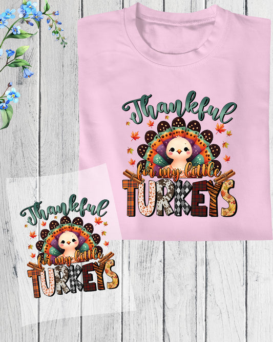 Thanksgiving Thankful Turkeys Heat Transfer