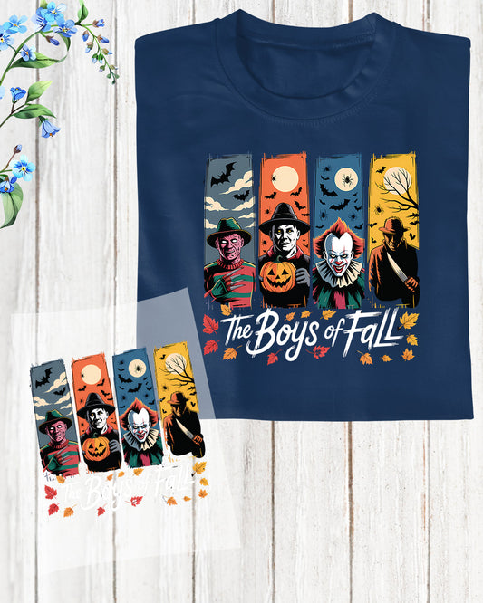 The Boys of Fall Halloween Horror DTF Transfer