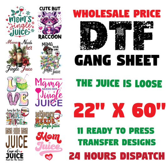 The Juice is Loose Gang Sheet