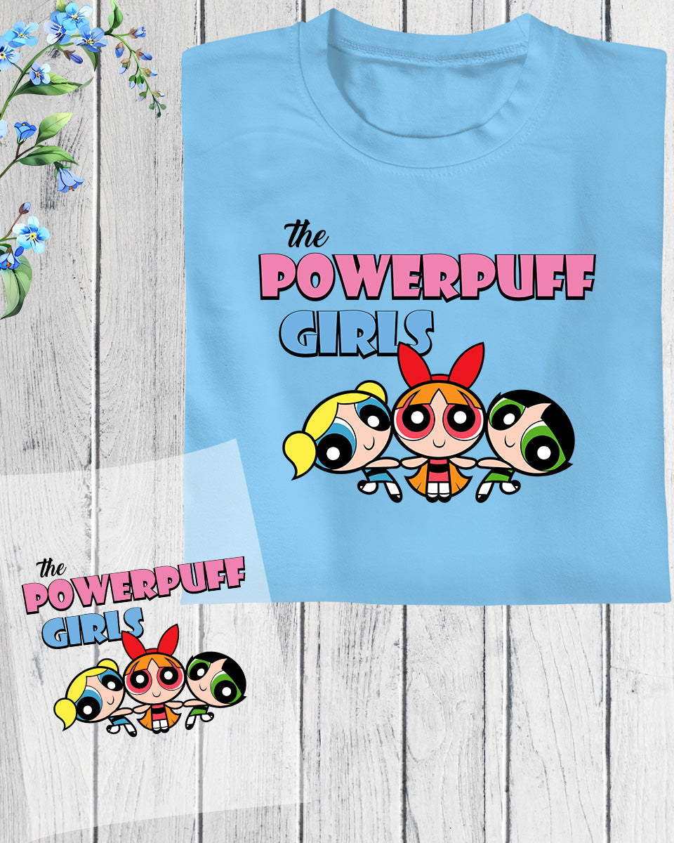 Cute The Powerpuff Girls DTF Transfer Film