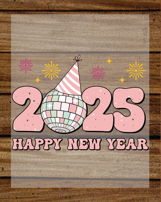 Happy New year Gifts DTF Transfer Film