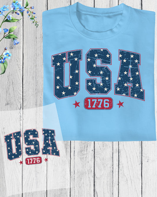 USA 1776 DTF Transfer