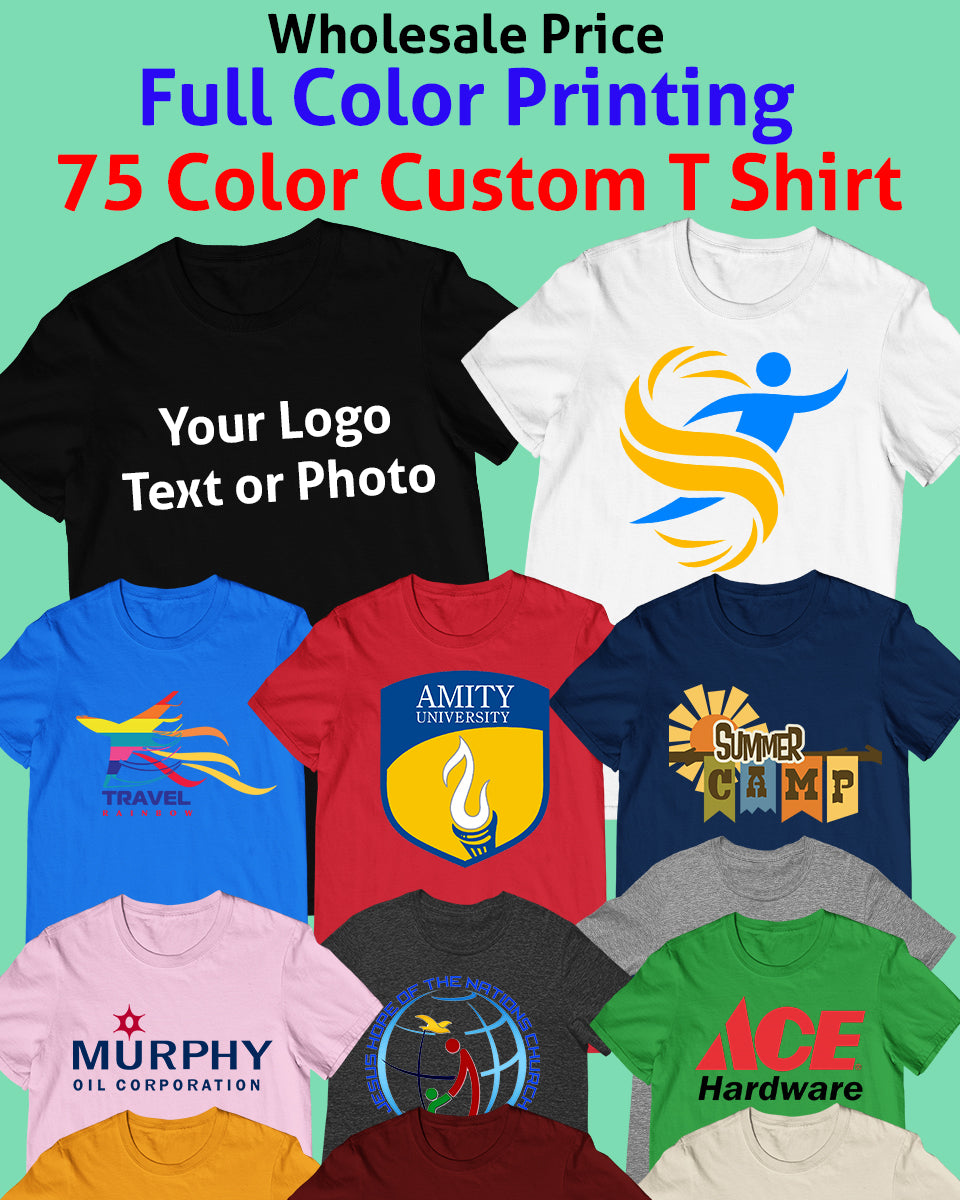 Wholesale Custom T Shirt Super Custom Tees