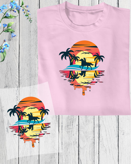 Vintage Horse DTF Transfer Film