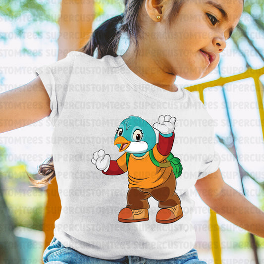 Welcome Back to School Cartoon DTF Transfer Ready to Press