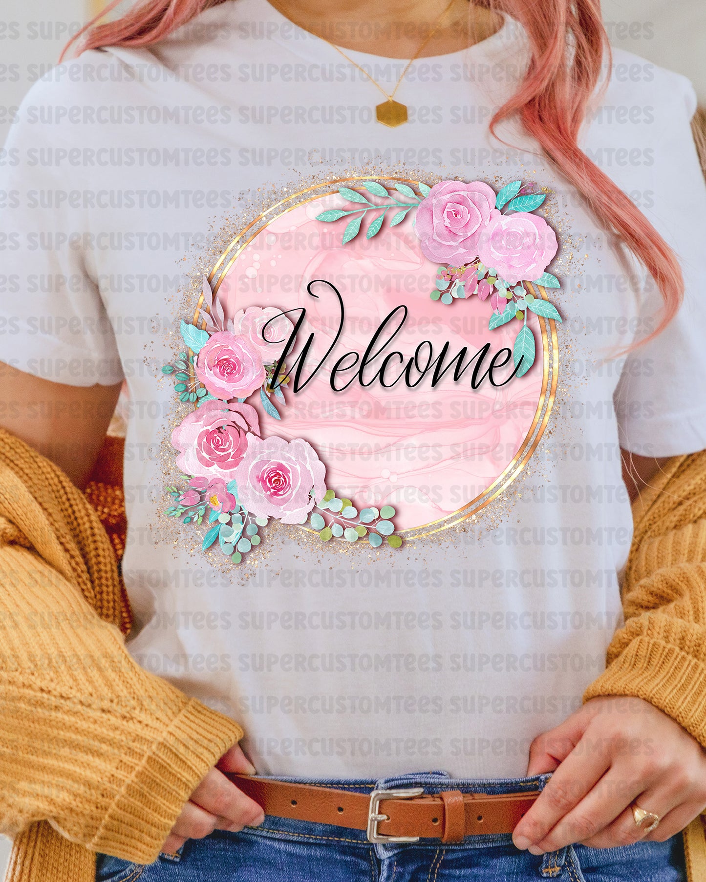 Welcome Bridal Party Heat Transfer for Shirts