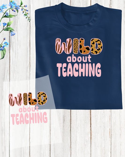 Wild About Teaching DTF Transfer Film