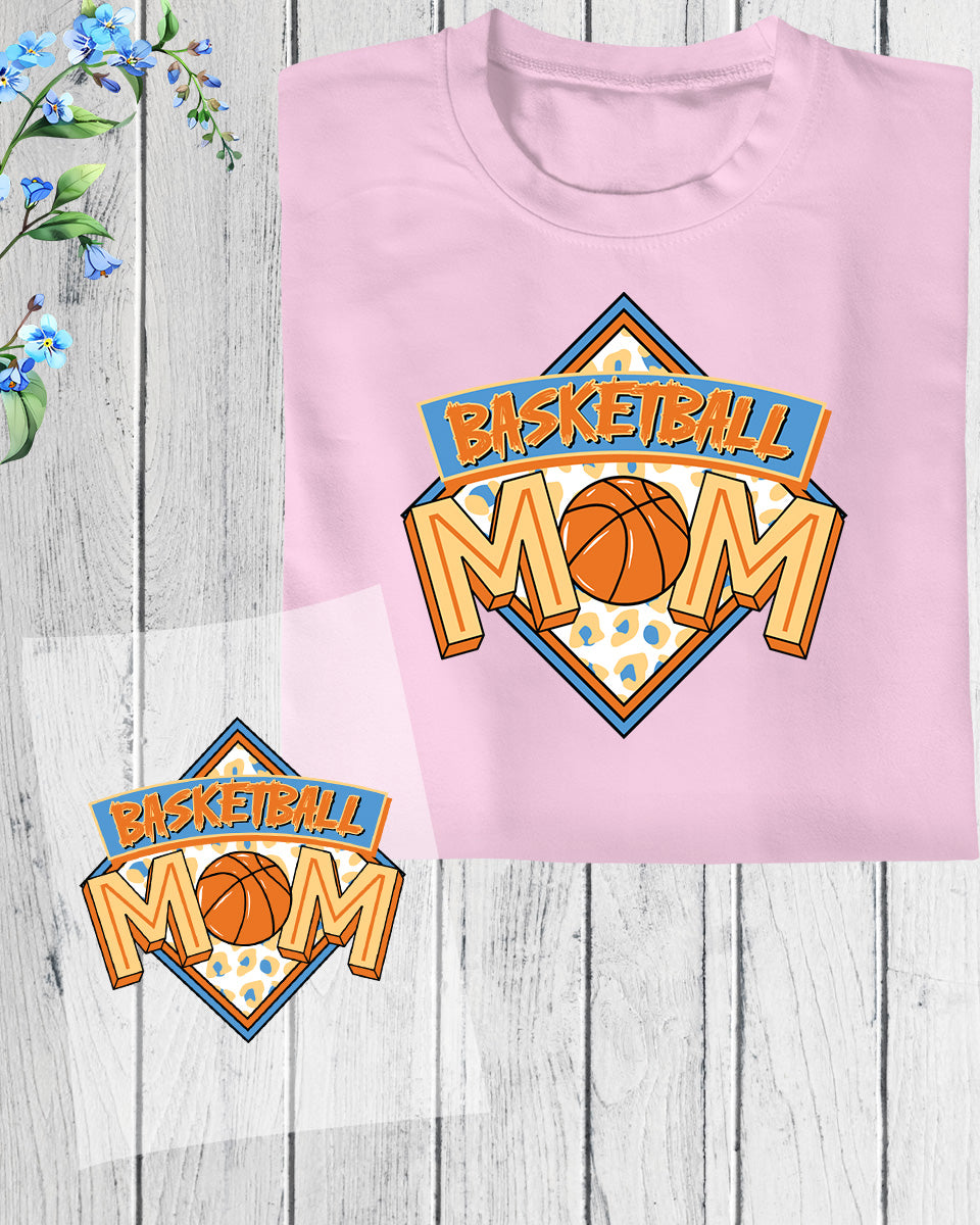 Basketball Mom Retro DTF Transfer Film