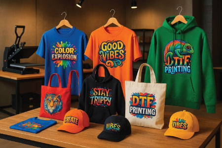 DTF Printing: Customization Options for Unique, High-Quality Apparel and Products