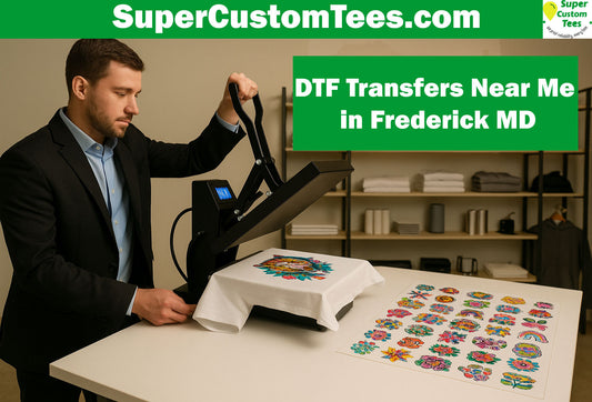 DTF Transfers Near Me in Frederick MD
