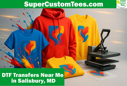 DTF Transfers Near Me in Salisbury, MD